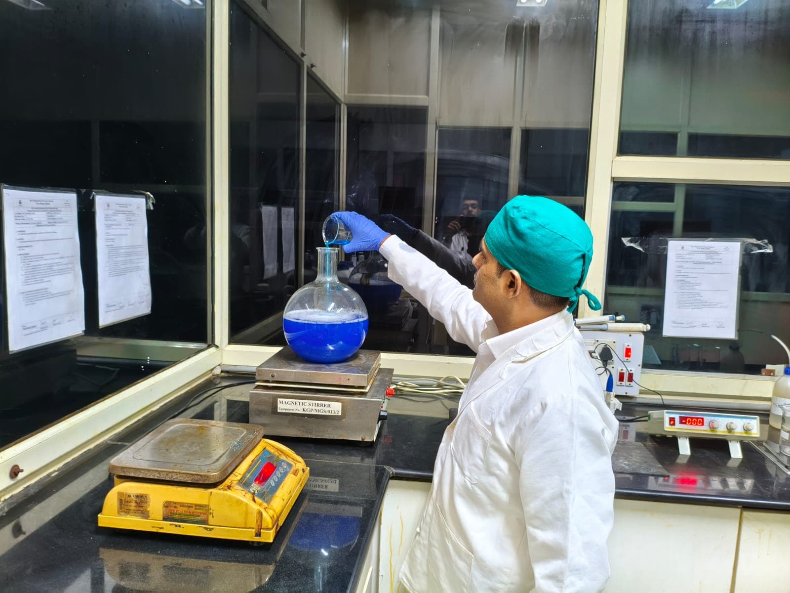 Bulk Reagent Formulation & Synthesis Lab