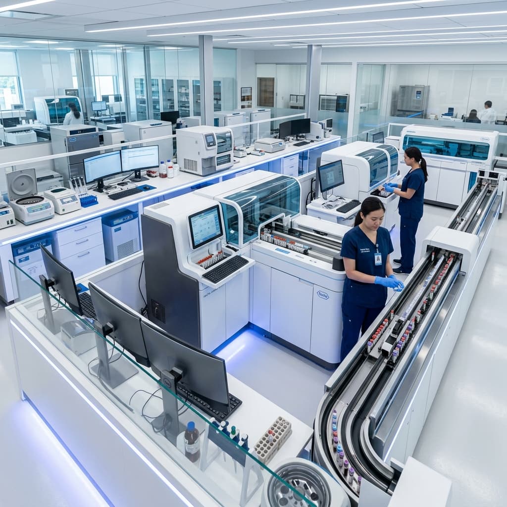 Background Laboratory Banner
